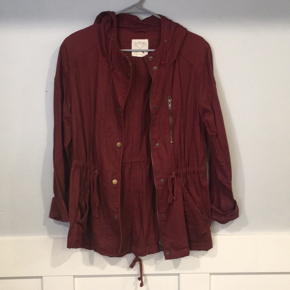 LA Hearts Double Drawstring Jacket